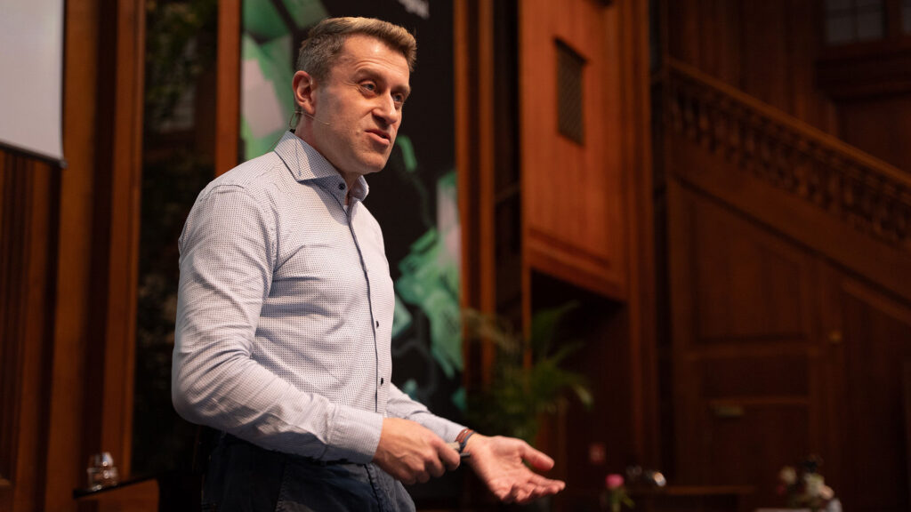 Dirk Breitkreuz auf der Bosch Bytes Copenhagen